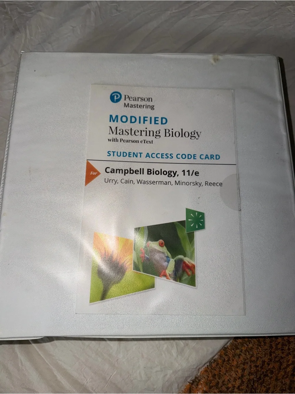 Campbell Biology (11th edition) - Paperback by Lisa A. Urry [binder included]